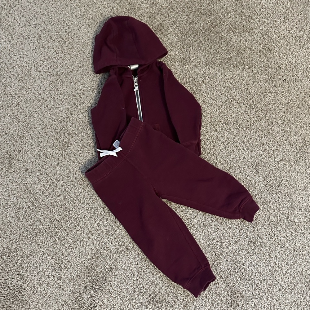 Toddler set size 2T